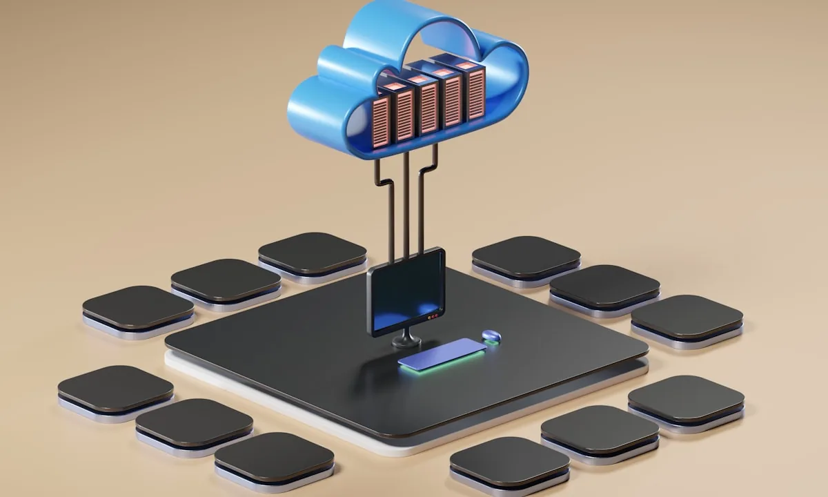 A smartphone operating independently from cloud servers.