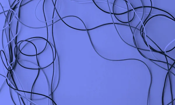 Tangled messy cables representing the fragility of AI interacting with human graphical interfaces
