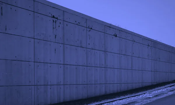 A secure firewall or barrier separating two areas