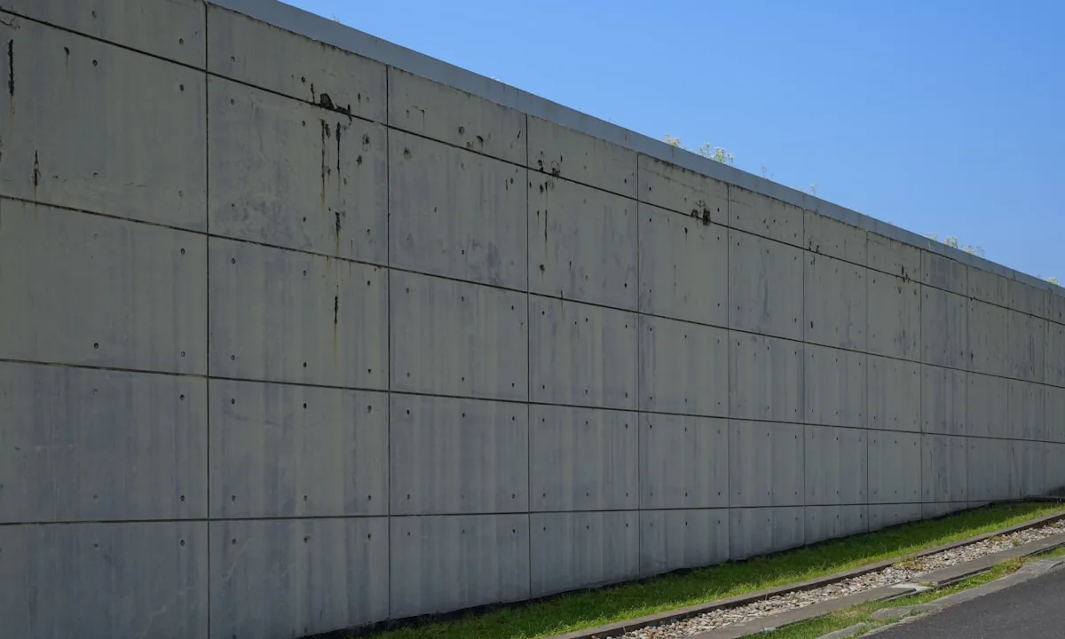 A secure firewall or barrier separating two areas
