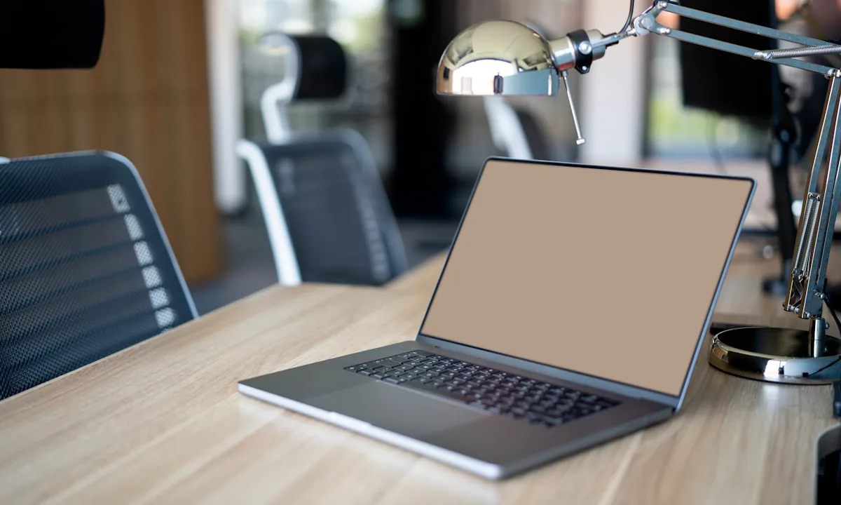 A clean minimalist workspace symbolizing focused productivity