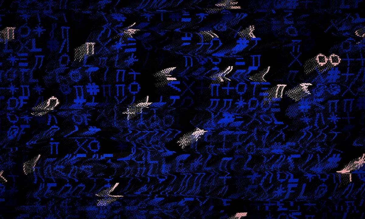 Abstract visualization of digital code and statistical distributions